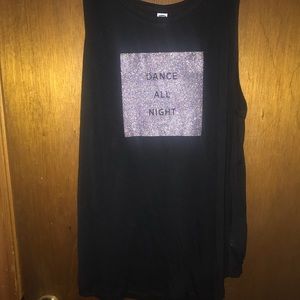 Never worn “dance all night tank”